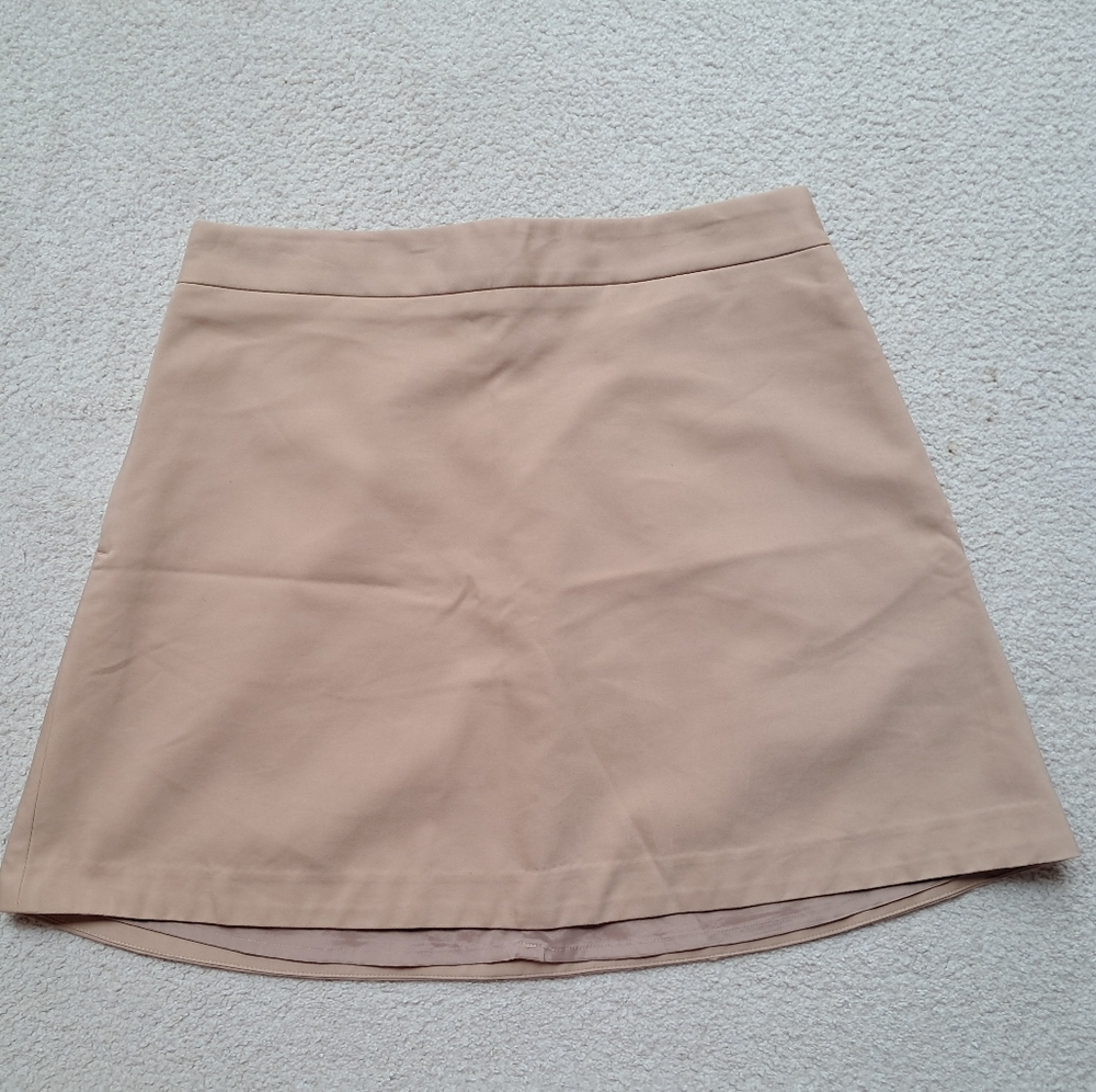 Express Beige Mini Skirt - sz. 12